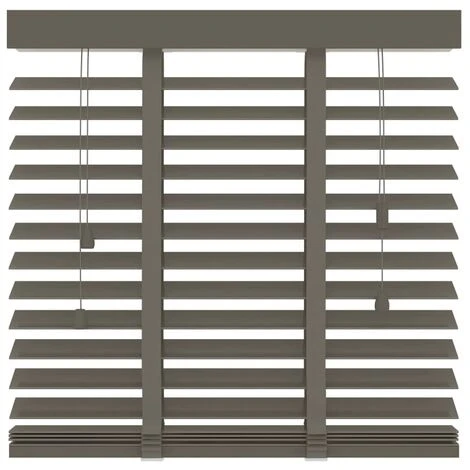 Tapparelle Orizzontali In Legno 50 Mm 60x130 Cm Grigio Talpa Decosol 5 Tapparelle Orizzontali In Legno 50 Mm 60x130 Cm Grigio Talpa Decosol - immagine 3