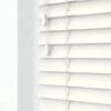 Trade Shop - Tenda Veneziana Da Interno Casa Sole Effetto Legno Colore Bianco 60x160cm