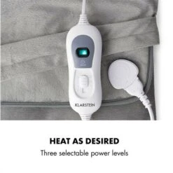 Klarstein Dr. Watson Heatzone L Cuscino Riscaldante 100W 65x40cm MicroPlush Grigio -Vendite ATMOSPHERA || None || Maxwell & Williams 14062051 3