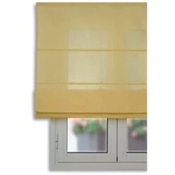 STORPLANET - TENDA PIEGHEVOLE CON BACCHETTE SERIE CITY GIALLO 75X175 Cm