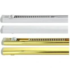 Vetrage Bastone Per Tenda Bris Scorritenda Vetro Tendine Varie Misure E Colori Colore: Bianco Misura: Da 27 Cm A 40 Cm