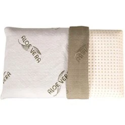 EVERGREENWEB - Cuscini Letto Coppia 40x70 BASSI 9 Cm, Modello Saponetta, Imbottitura 100% MEMORY FOAM, Tessuto ALOE VERA Sfoderabili, 2 Guanciali Ortopedici Per Dolori Cervicali Con DISPOSITIVO MEDICO -Vendite ATMOSPHERA || None || Maxwell & Williams 19943258 4