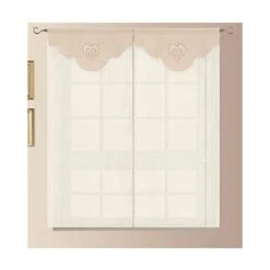 COPPIA TENDINA VETRO TIROLESE CUORE BEIGE DAISY DIS.13 COPPIA (2 TELI) CM. 60X240 -Vendite ATMOSPHERA || None || Maxwell & Williams 20072880 3