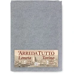 TELO ARREDO COPRITUTTO GRAN FOULARD COPRILETTO COPRIDIVANO TESSUTO BOY GRIGIO 1 PIAZZA