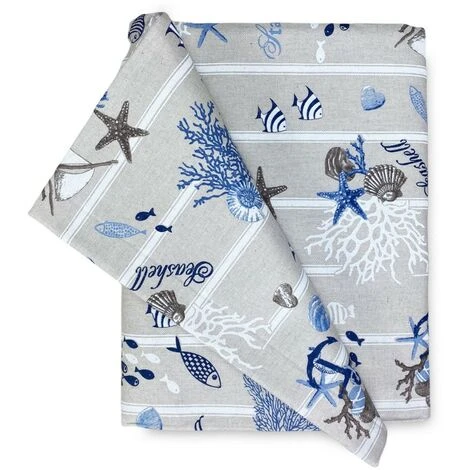 TELO ARREDO Copritutto GRAN FOULARD Copriletto COPRIDIVANO Tessuto DORY MARE MARINO CORALLI Azzurro 1 PIAZZA 4 TELO ARREDO Copritutto GRAN FOULARD Copriletto COPRIDIVANO Tessuto DORY MARE MARINO CORALLI Azzurro 1 PIAZZA - immagine 2