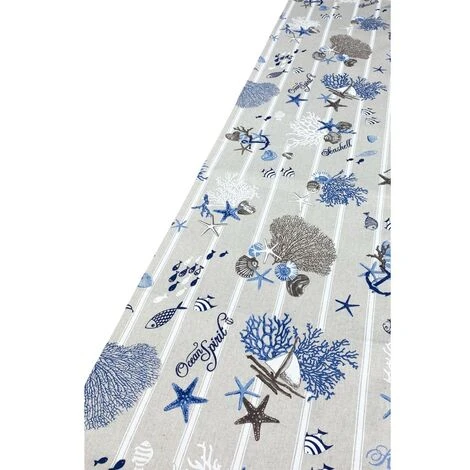 TELO ARREDO Copritutto GRAN FOULARD Copriletto COPRIDIVANO Tessuto DORY MARE MARINO CORALLI Azzurro 1 PIAZZA 5 TELO ARREDO Copritutto GRAN FOULARD Copriletto COPRIDIVANO Tessuto DORY MARE MARINO CORALLI Azzurro 1 PIAZZA - immagine 3