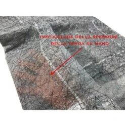 COPPIA TENDINA VETRO FATA GRIGIO ARGENTO ORGANZA MILLE FILI COPPIA (2 TELI) CM. 60X150 -Vendite ATMOSPHERA || None || Maxwell & Williams 20073036 3