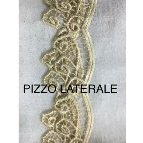 COPPIA TENDINA VETRO SARA MACRAMÈ ECRÙ COPPIA (2 TELI) CM. 60X240 5 COPPIA TENDINA VETRO SARA MACRAMÈ ECRÙ COPPIA (2 TELI) CM. 60X240 - immagine 3