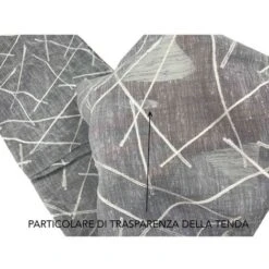 COPPIA TENDINA VETRO MODERNA LARGA 45 O 60 O 80 GIUSY GRIGIO COPPIA (2 TELI) CM. 45x150 -Vendite ATMOSPHERA || None || Maxwell & Williams 20493289 3