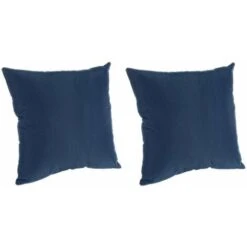 Fodera Cuscino Da Esterno Set 2 Pz Copricuscino Federa 45x45 60x60 Bizzotto - Larghezza: 45 X 45 Cm - Colore: Blu -Vendite ATMOSPHERA || None || Maxwell & Williams 20957950 2