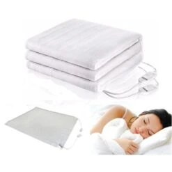 SCALDASONNO LETTO SINGOLO SCALDALETTO TERMOCOPERTA ELETTRICA INVERNO 150X80