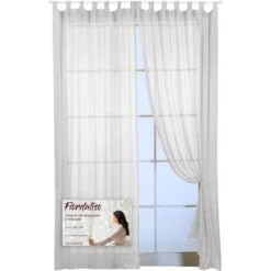 TENDA FIORDALISO In Tinta Unita BIANCO CM. 140X290 Confezionata -Vendite ATMOSPHERA || None || Maxwell & Williams 23775962 4