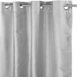 TENDA SHAY In Tinta Unita GRIGIO PERLA Cm. 140X290 CONFEZIONATA