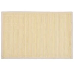 6 Tovagliette Di Bamboo 30 X 45 Cm Naturale VidaXL