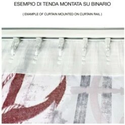 TENDA INGRID In Stile Marino CORALLO ROSSO Cm. 175x290 MADE IN ITALY 11 TENDA INGRID In Stile Marino CORALLO ROSSO Cm. 175x290 MADE IN ITALY -Vendite ATMOSPHERA || None || Maxwell & Williams 23865484 5