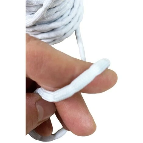 FILO Treccia PIOMBO Peso ZAVORRA PER TENDE E Tessuti TENDAGGI A METRO Made In Italy 4 FILO Treccia PIOMBO Peso ZAVORRA PER TENDE E Tessuti TENDAGGI A METRO Made In Italy - immagine 2