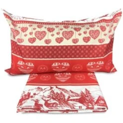 COPRIPIUMINO PIAN BENOT Tirolese CON CUORI Cervi E BAITE In Morbida Microfibra SINGOLO 1 PIAZZA CM. 155X200 -Vendite ATMOSPHERA || None || Maxwell & Williams 24302588 3