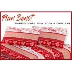 COPRIPIUMINO PIAN BENOT Tirolese CON CUORI Cervi E BAITE In Morbida Microfibra SINGOLO 1 PIAZZA CM. 155X200 -Vendite ATMOSPHERA || None || Maxwell & Williams 24302588 5