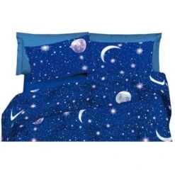 COPRIPIUMINO Lunare Dis. MOON PLANETARIO LUNARE In Puro Cotone MADE In ITALY SINGOLO 1 PIAZZA CM. 155X200 -Vendite ATMOSPHERA || None || Maxwell & Williams 24302646 3