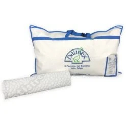 GUANCIALE PIUMA PIUMINO OCA ISSIMO DAUNEX CON FEDERA TEXFAMILY MASSAGGIANTE