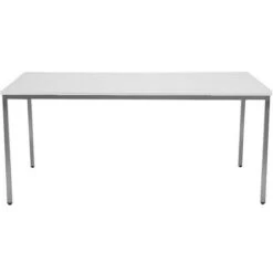 Tavolo 2000X800 Mm Grigio Chiaro / Grigio Chiaro