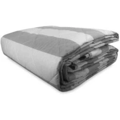 COPRILETTO Trapuntato RIGATO Francese GRIGIO In PURO Cotone SINGOLO 1 PIAZZA -Vendite ATMOSPHERA || None || Maxwell & Williams 25778956 5