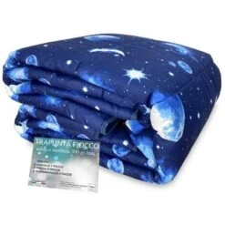 TRAPUNTA FIOCCO © LUNA Lunare Cielo Stellato PIUMONE Made In Italy 1 PIAZZA