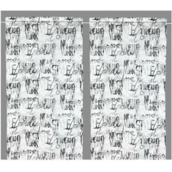 TENDINA Vetro MODERNA Larga 45 O 60 O 80 SCRITTE Misto Lino Made In Italy 1 Telo Cm. 45x150 8 TENDINA Vetro MODERNA Larga 45 O 60 O 80 SCRITTE Misto Lino Made In Italy 1 Telo Cm. 45x150 -Vendite ATMOSPHERA || None || Maxwell & Williams 26404670 2