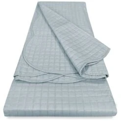 COPRILETTO TRAPUNTATO TINTA UNITA VENEZIA MATRIMONIALE 2 PIAZZE Grigio