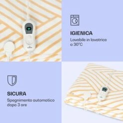 Klarstein Dr. Watson XXL - Termocoperta, 3 Livelli Di Potenza, Lavabile, 200 X 180 Cm, Micro Peluche -Vendite ATMOSPHERA || None || Maxwell & Williams 27547967 4