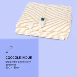 Klarstein Dr. Watson XXL - Termocoperta, 3 Livelli Di Potenza, Lavabile, 200 X 180 Cm, Micro Peluche -Vendite ATMOSPHERA || None || Maxwell & Williams 27547967 5