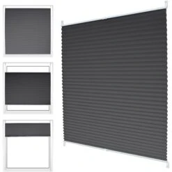 ECD Germany Tenda Plissettata 70 X 150 Cm - Grigio Scuro Klemmfix EasyFix Tende Senza Foratura Protezione Dal Sole E Della Privacy Per Finestre E Porte - Incl. Materiale Di Montaggio Tenda Veneziana 10 ECD Germany Tenda Plissettata 70 X 150 Cm - Grigio Scuro Klemmfix EasyFix Tende Senza Foratura Protezione Dal Sole E Della Privacy Per Finestre E Porte - Incl. Materiale Di Montaggio Tenda Veneziana -Vendite ATMOSPHERA || None || Maxwell & Williams 29030995 4