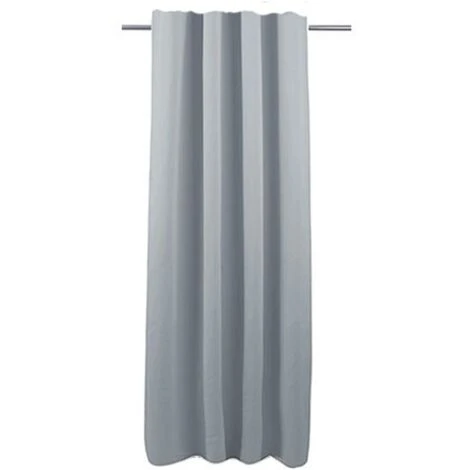 Tenda Oscurante 140 X 280 Cm, DecoMode, Poliestere - 'Charlotte' Zinco 3 Tenda Oscurante 140 X 280 Cm, DecoMode, Poliestere - 'Charlotte' Zinco