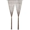 Tenda Macramè Grigio Talpa 140x240 Cm In Cotone VidaXL -Vendite ATMOSPHERA || None || Maxwell & Williams 29365756 1