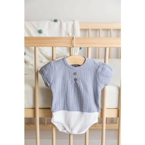 SKLUM Body Camicia In Cotone Tribi Blu Oceanico 4 SKLUM Body Camicia In Cotone Tribi Blu Oceanico - immagine 2