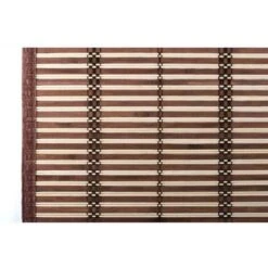 Tapparella In Listelli Bambu' Bordo Cotone 100x160H Cm Midollino Colore Marrone Serena -Vendite ATMOSPHERA || None || Maxwell & Williams 29687334 4