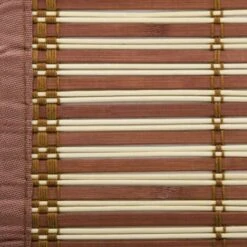 Tapparella In Listelli Bambu' Bordo Cotone 100x160H Cm Midollino Colore Marrone Serena -Vendite ATMOSPHERA || None || Maxwell & Williams 29687334 5