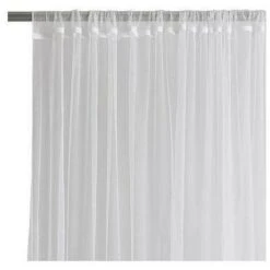 Zanzariera A Tenda Con Tunnel E Piombo 150x250 Cm Bianca