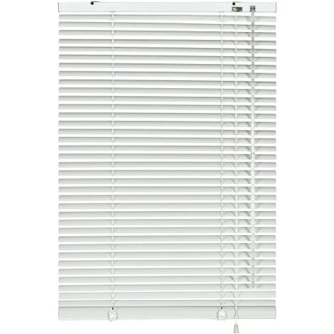 GARDINIA Veneziana In Alluminio, Visibilita', Protezione Dalla Luce E Ai Raggi Solari, Fissaggio Al Muro, Kit Di Montaggio Incluso, Bianco, 120 X 175 Cm (LxA) 3 GARDINIA Veneziana In Alluminio, Visibilita', Protezione Dalla Luce E Ai Raggi Solari, Fissaggio Al Muro, Kit Di Montaggio Incluso, Bianco, 120 X 175 Cm (LxA)