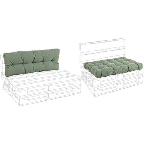 Cuscino Imbottito Per Pedane In Legno Divani Per Pallet Con Bancali 120 Cm -Blu / Spalliera 4 Cuscino Imbottito Per Pedane In Legno Divani Per Pallet Con Bancali 120 Cm -Blu / Spalliera - immagine 2