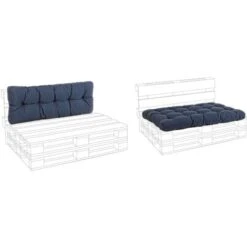 Cuscino Imbottito Per Pedane In Legno Divani Per Pallet Con Bancali 120 Cm -Blu / Spalliera 10 Cuscino Imbottito Per Pedane In Legno Divani Per Pallet Con Bancali 120 Cm -Blu / Spalliera -Vendite ATMOSPHERA || None || Maxwell & Williams 31564768 4