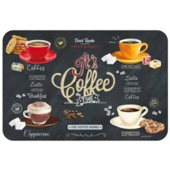 Tovaglietta Americana In Polipropilene Coffee