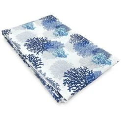 TENDINA Vetro MODERNA Larga 45 O 60 O 80 CORALLI BLU Misto Lino Made In Italy 1 Telo Cm. 45x150 -Vendite ATMOSPHERA || None || Maxwell & Williams 32176441 3