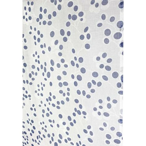 Coppia TENDINA Vetro PRIMAVERA BLU COPPIA (2 TELI) CM. 70X150 4 Coppia TENDINA Vetro PRIMAVERA BLU COPPIA (2 TELI) CM. 70X150 - immagine 2