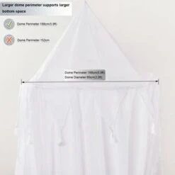 Baldacchino Per Bambini A Baldacchino Sala Giochi Per Bambini Scatta Foto Intorno A 240 Cm Di Altezza Chiffon Appeso In Chiffon Per La Decorazione Della Camera Da Letto Per Letto E Camera Da Letto (bi -Vendite ATMOSPHERA || None || Maxwell & Williams 32182768 5