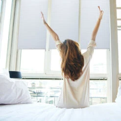 Relaxdays Tenda Plissettata A Rullo, Montaggio Con Clip Adesive, Per Interni, L X P: 80 X 130 Cm, Bianca Traslucida -Vendite ATMOSPHERA || None || Maxwell & Williams 32712602 3