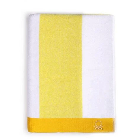 Telo Da Mare Benetton Cotone Tessuto In Spugna (90 X 160 Cm) (90 X 160 Cm) Azzurro Azzurro 6 Telo Da Mare Benetton Cotone Tessuto In Spugna (90 X 160 Cm) (90 X 160 Cm) Azzurro Azzurro - immagine 4