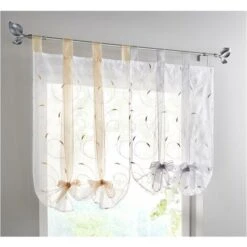 Tenda Alla Romana Con Nastro Da Ricamo Tende Alla Romana Tenda In Voile Con Fibbie Trasparenti (LxH 60x140cm, Sabbia) 6 Tenda Alla Romana Con Nastro Da Ricamo Tende Alla Romana Tenda In Voile Con Fibbie Trasparenti (LxH 60x140cm, Sabbia) -Vendite ATMOSPHERA || None || Maxwell & Williams 33218864 2