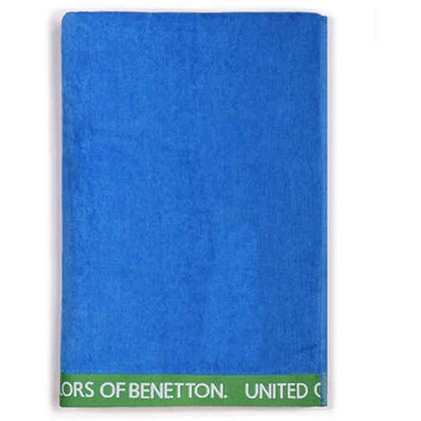 Telo Da Mare Benetton Rainbow Cotone Tessuto In Spugna (90 X 160 Cm) Azzurro Azzurro 3 Telo Da Mare Benetton Rainbow Cotone Tessuto In Spugna (90 X 160 Cm) Azzurro Azzurro