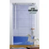 Tenda Da Sole Veneziana In ABS Bianco Con Lamelle 25 Mm Orientabili Cm 140x250 Da Interno